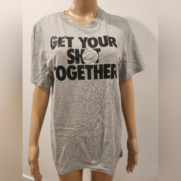 GREY & BLACK Nike Dri-fit t-shirt - Picture 1 of 3
